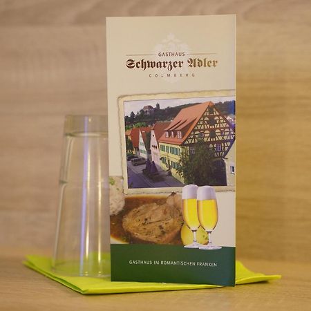 Gasthaus Schwarzer Adler Colmberg Exterior photo